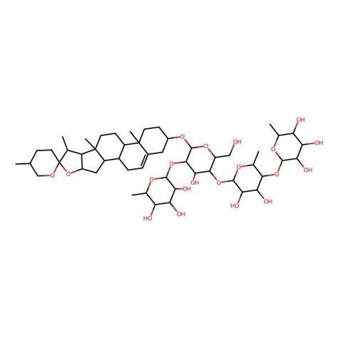 Diosgenin tetraglycoside - Chemical Compound | PlantaeDB