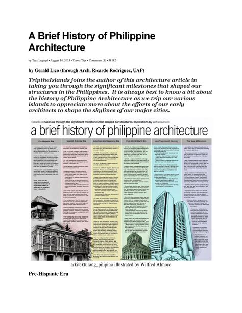 A Brief History of Philippine Architecture - A Brief History of ...