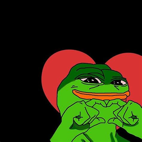 Create meme "pepe , The Frog Pepe, the frog Pepe with a heart ...