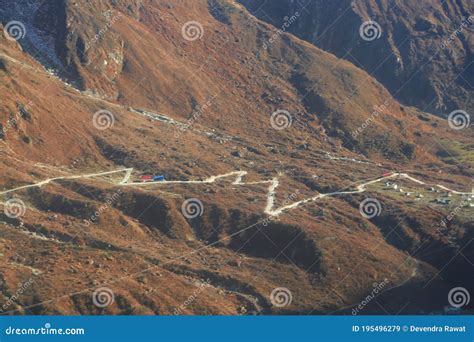 Kedarnath Temple Aerial View Stock Image - Image of 2020, heavy: 195496279