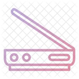 Scanner Icon - Download in Gradient Style