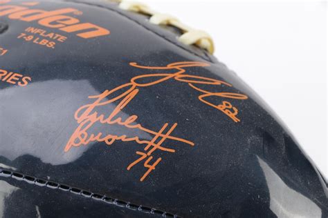 Laser Autographed Chicago Bears Football | EBTH