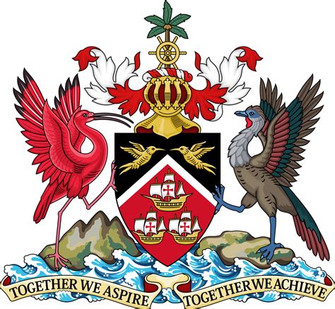 File:Coat of arms of Trinidad and Tobago.svg | Trinidad and tobago ...