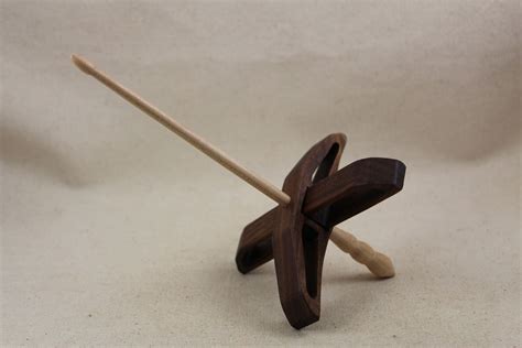 Walnut Deco Turkish Drop Spindle – Snyder Spindles