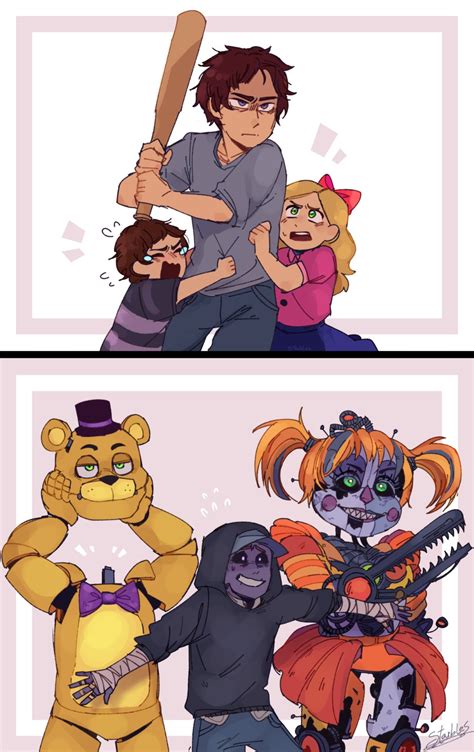 View 16 Fnaf Characters Afton Family Animatronics - anyblinkimage