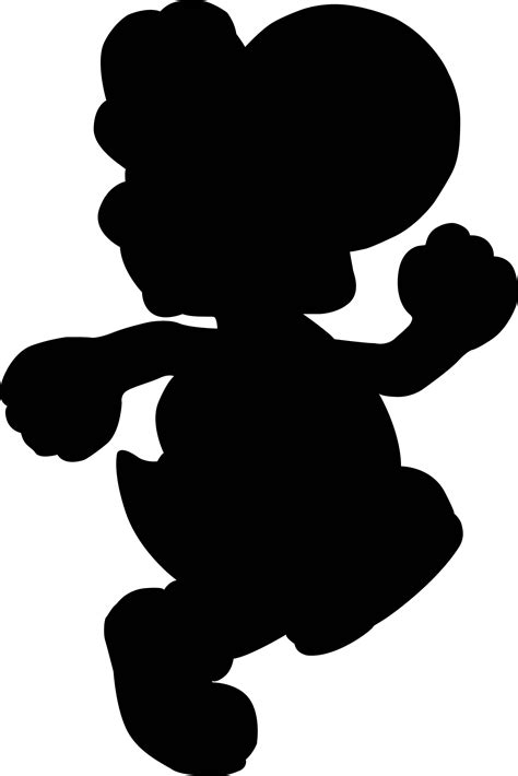 Yoshi Silhouette SVG - Etsy Canada