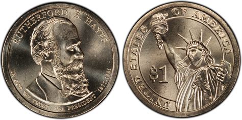 2011-P $1 Rutherford B. Hayes Position B (Regular Strike) Presidential Dollars - PCGS CoinFacts