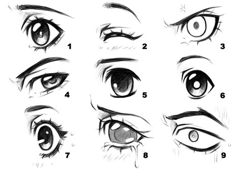 How to Draw Anime Eyes | | Art Rocket