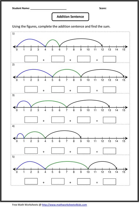 Printable 1-100 Number Line For Kids And Students | Free Printable Number Line Worksheets ...