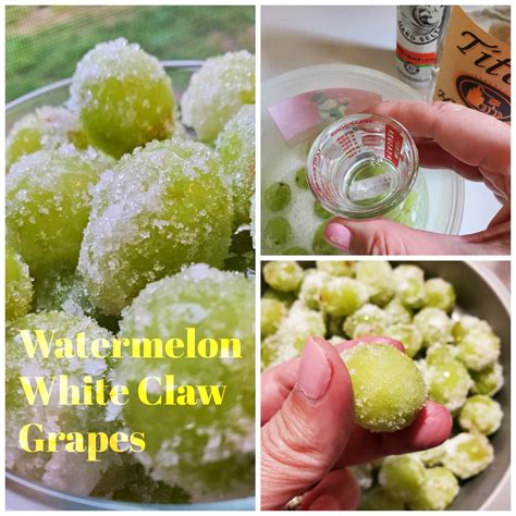 Watermelon White Claw Grapes (Drunk Grapes) Recipe - Parade