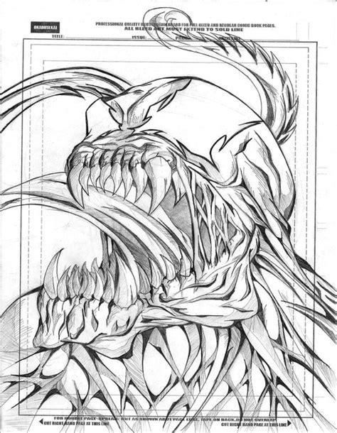 Venom Sketch by okarusekai on DeviantArt