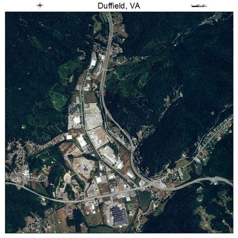 Aerial Photography Map of Duffield, VA Virginia