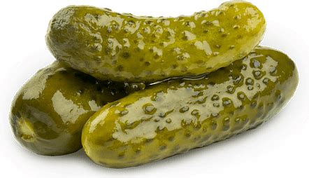 Download Trio of Pickles (Gherkins) transparent PNG - StickPNG