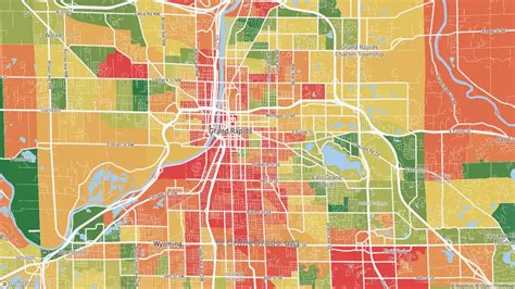 Grand Rapids, MI Violent Crime Rates and Maps | CrimeGrade.org