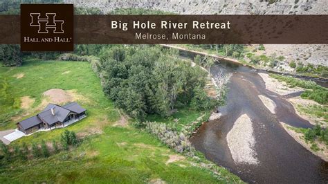 Montana Ranch For Sale - Big Hole River Retreat - YouTube