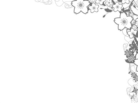 Background Flower Design For Power Point - ClipArt Best