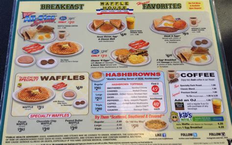 waffle house menu 20 free Cliparts | Download images on Clipground 2024