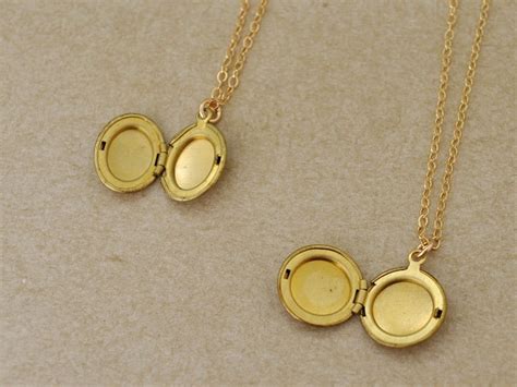 TINY VINTAGE LOCKETS Delicate 14k Gold Filled Everyday Wear - Etsy