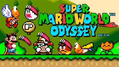 Super Mario World Odyssey (SNES) - SMW Rom Hack (New Gameplay). ᴴᴰ ...