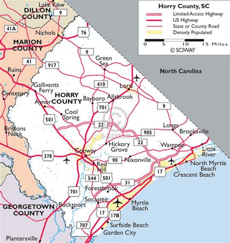 Myrtle Beach Places - Cities, Towns, Communities near Myrtle Beach ...