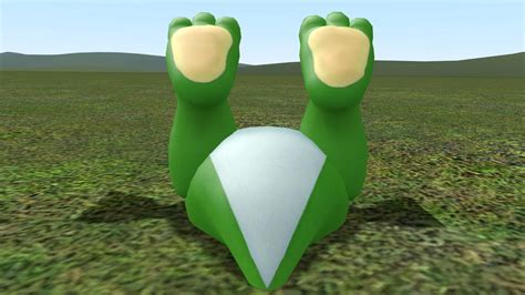 Barefoot Yoshi Buried Upside Down by PickleNick95 on DeviantArt