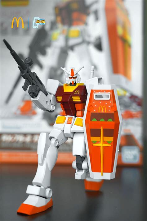 McDonald’s China x Bandai Namco Collab Includes A 1/144 RX-78-2 Gundam Model Kit In Big Mac Colors