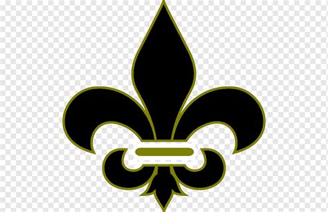 Fleur-de-lis Konten gratis Hak Cipta Kepramukaan, Saints Fleur De Lis Stensil, logo, wikimedia ...