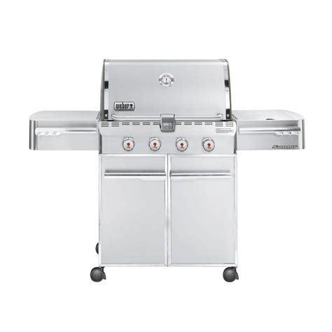 Weber Summit S-420 4-Burner Propane Gas Grill in Stainless Steel-7120001 - The Home Depot