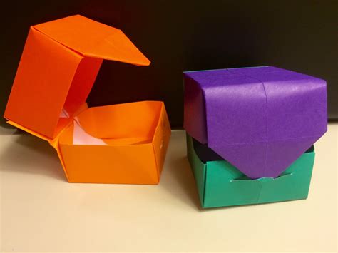 Origami Box Easy With Lid