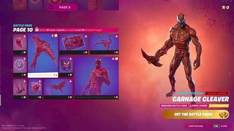 How to get the new Carnage skin in Fortnite Chapter 2 Season 8