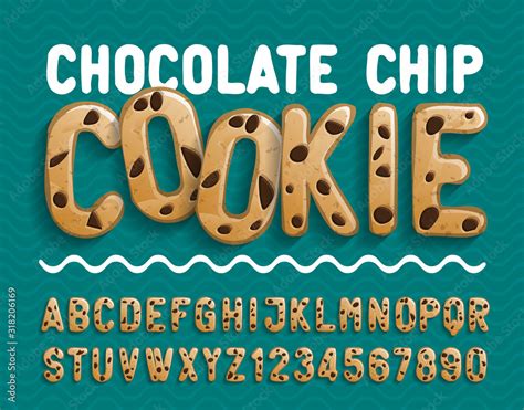 Svg Font Cute Font Svg Cute Alphabet Cookie Font Food - vrogue.co
