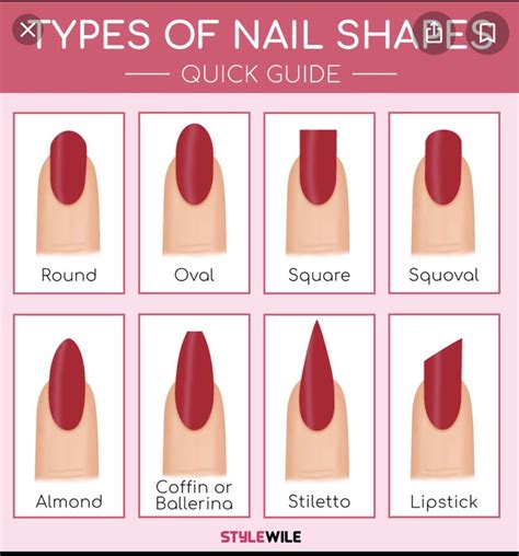 Types Of Nails Manicures, Types Of Nail Polish, Nail Polish Designs ...