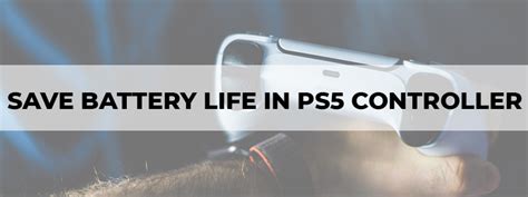 How to Save Battery Life in Your PS5 Controller? - The Tech Lounge