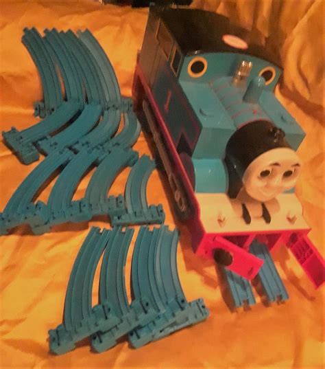 TOMY Giant THOMAS THE TANK ENGINE Train case plus 200+ Other Trains/Track | #1931537505