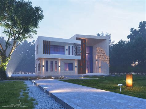 Modern Villa Design - Abu Dhabi on Behance