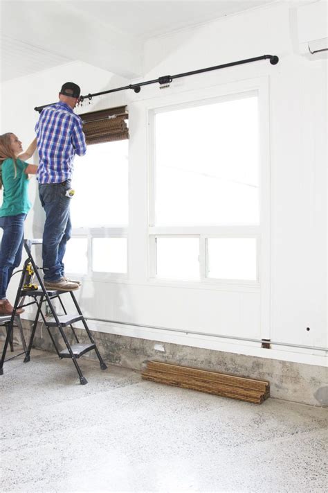 Tacoma Converted Garage // Window Treatments with Lowe's (+ Our Favorite Option for Rentals ...