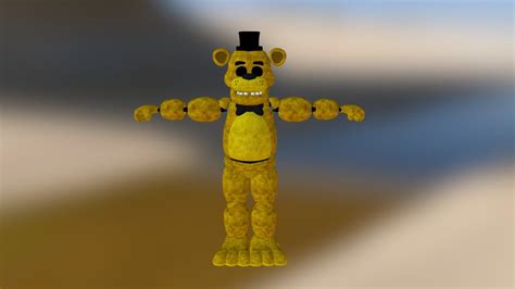 Golden Freddy - Download Free 3D model by 999angry [5277f7f] - Sketchfab