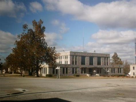 Delaware County Courthouse - Jay OK - Living New Deal