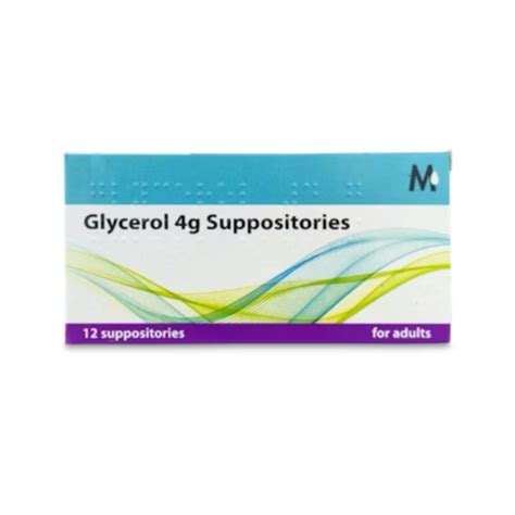 Glycerol Suppos 4g Adult (12) - Tabi Health