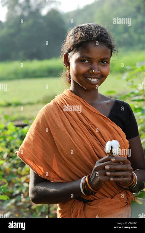 India Orissa , fair trade and organic cotton farming, farmers of Agrocel cooperative near ...