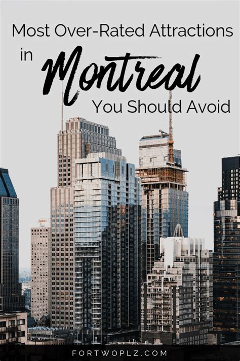 5 Tourist Attractions to Skip in Montreal | For Two, Please