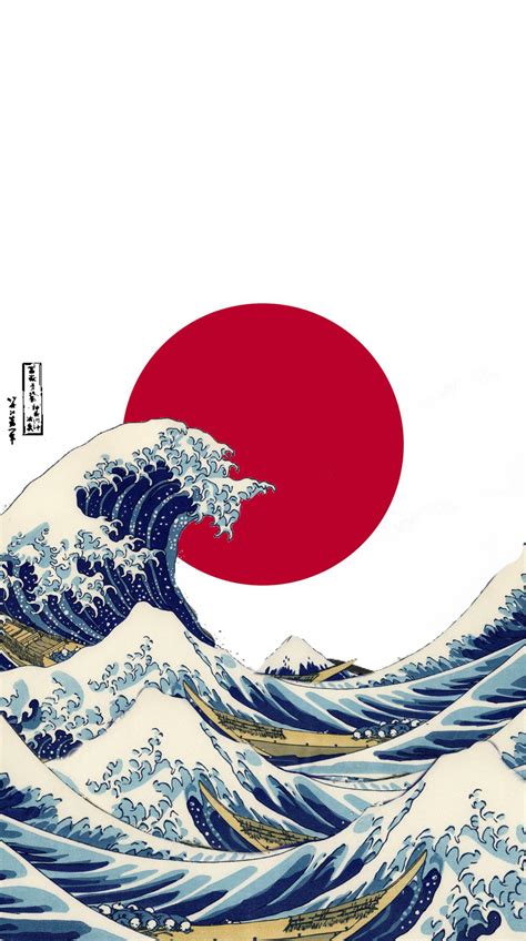 Japanese Wave Artwork Japanese wave paintings