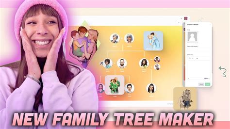 NEW SIMS FAMILY TREE MAKER!? A PLUMTREE APP REPLACEMENT!? 👀 [REVIEW OF THE SIMS TREE] 💕 - YouTube