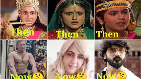 Shri Krishna Serail Cast Then and Now, Shri Krishna Serial DD National ...