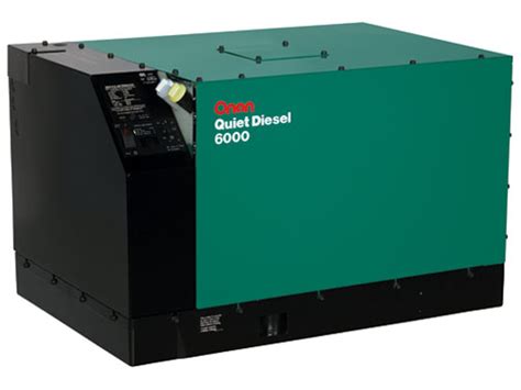 Cummins Onan 6KW QD 6000 Diesel RV Mobile 50A Generator - 6HDKAH-1044-A064K828 - Empower Generators