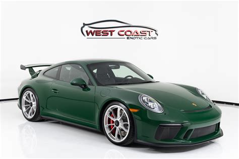 Used 2018 Porsche 911 GT3 *PTS Green* For Sale (Sold) | West Coast ...