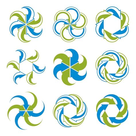 Premium Vector | Infinite loop arrows vector abstract symbol, graphic ...