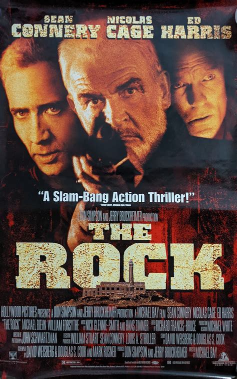 The Rock 1996 Original One Sheet Movie Poster - Etsy