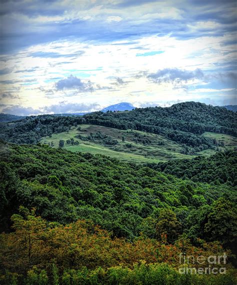 Blue Ridge Parkway Views - Buffalo Mountain - Floyd Virginia Photograph by Kerri Farley - Fine ...