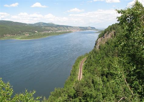 Universe Beauty: Yenisei River